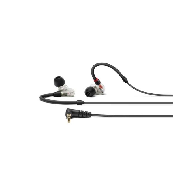Sennheiser IE 100 PRO Clear – professional in-ear monitors with precise sound, comfortable fit, and reliable performance for stage and studio.